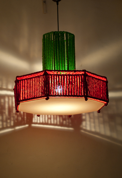 Gazibo lamp 02 Colour green red by Sahil & Sarthak